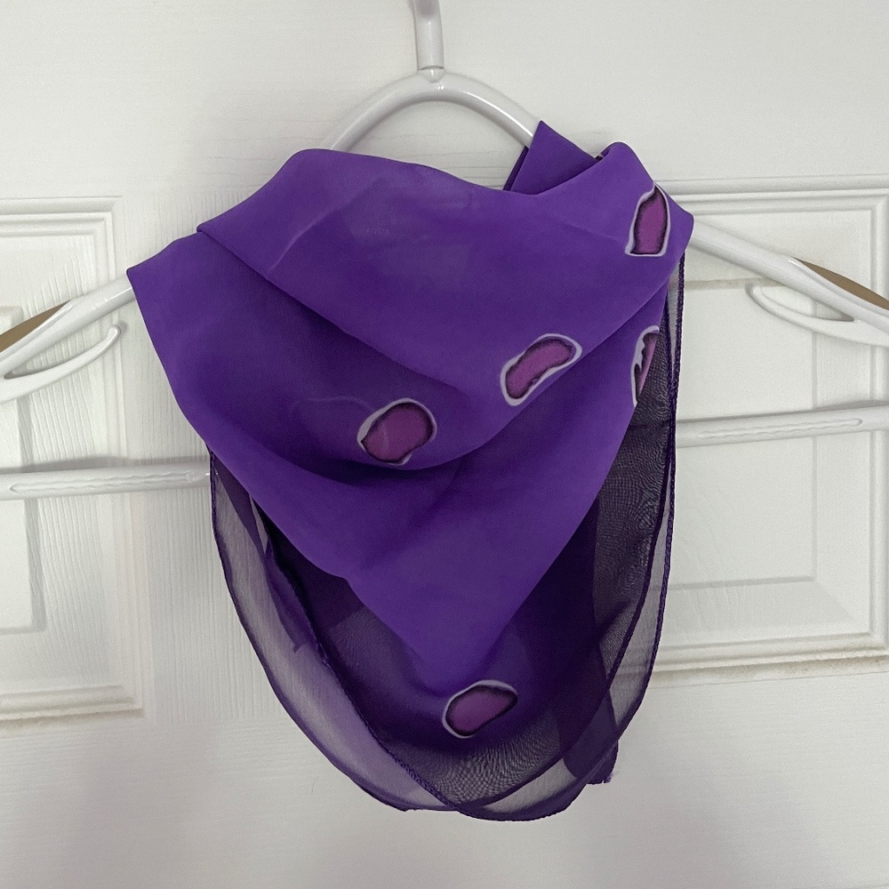 Purple Scarf Bandana